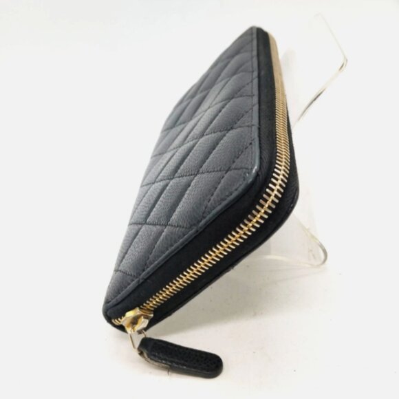 Chanel Zippy Long Wallet Black Caviar Skin mon-569-09012025 - Picture 3 of 9